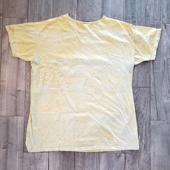 Disney Polynesian Resort Yellow Tshirt Tropical XXL Disney World Orlando - Picture 2 of 5